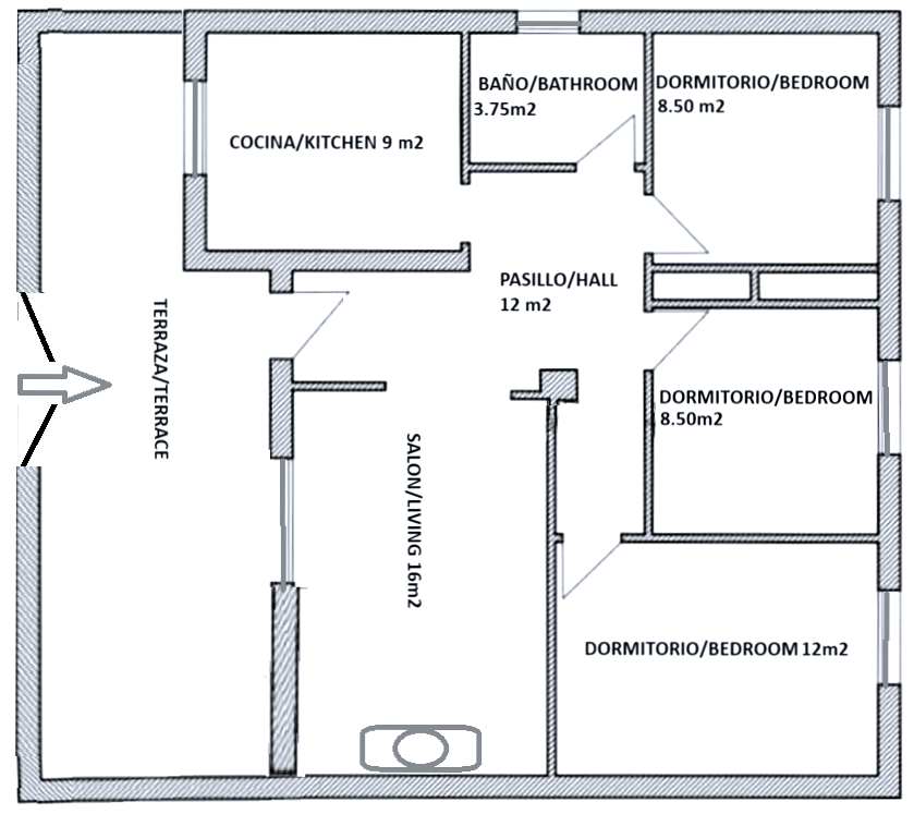 DETACHED HOUSE, LEMON ORCHARD 8,400 m2 WITH TOURIST LICENSE IN ÁLORA, MÁLAGA