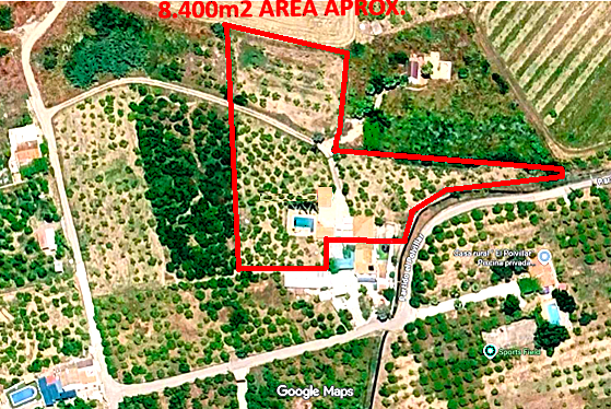DETACHED HOUSE, LEMON ORCHARD 8,400 m2 WITH TOURIST LICENSE IN ÁLORA, MÁLAGA