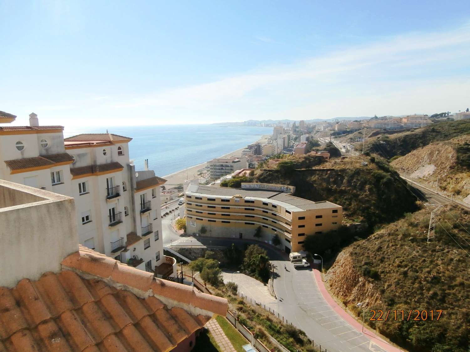 Duplex-Penthouse in Carvajal, Saisonmiete, 9 Monate, teilweise möbliert, 800 m vom Strand, Fuengirola und Los Pacos, Benalmádena Costa.