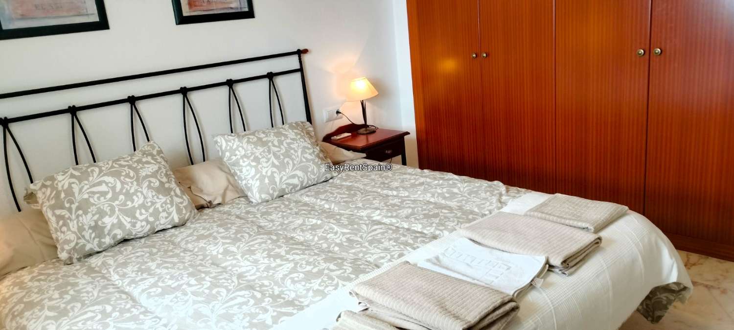 BEACH - GOLF TORREQUEBRADA, Excellent Penthouse for vacation rental, gated community next to the sea and Golf Torrequebrada.