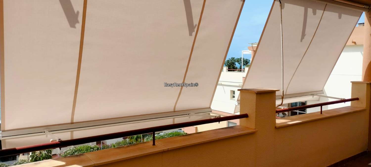 BEACH - GOLF TORREQUEBRADA, Excellent Penthouse for vacation rental, gated community next to the sea and Golf Torrequebrada.