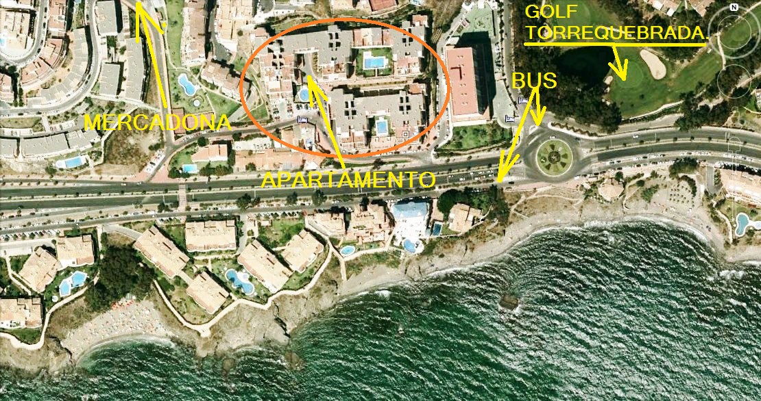 BEACH - GOLF TORREQUEBRADA, Excellent Penthouse for vacation rental, gated community next to the sea and Golf Torrequebrada.